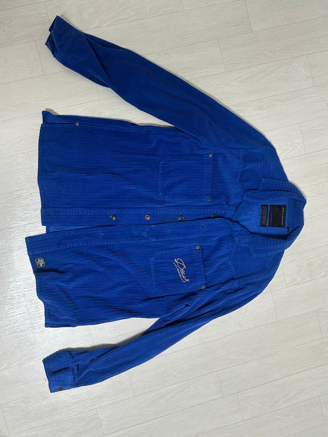 데우스엑스마키나 코듀로이 셔츠 M 상품이미지1