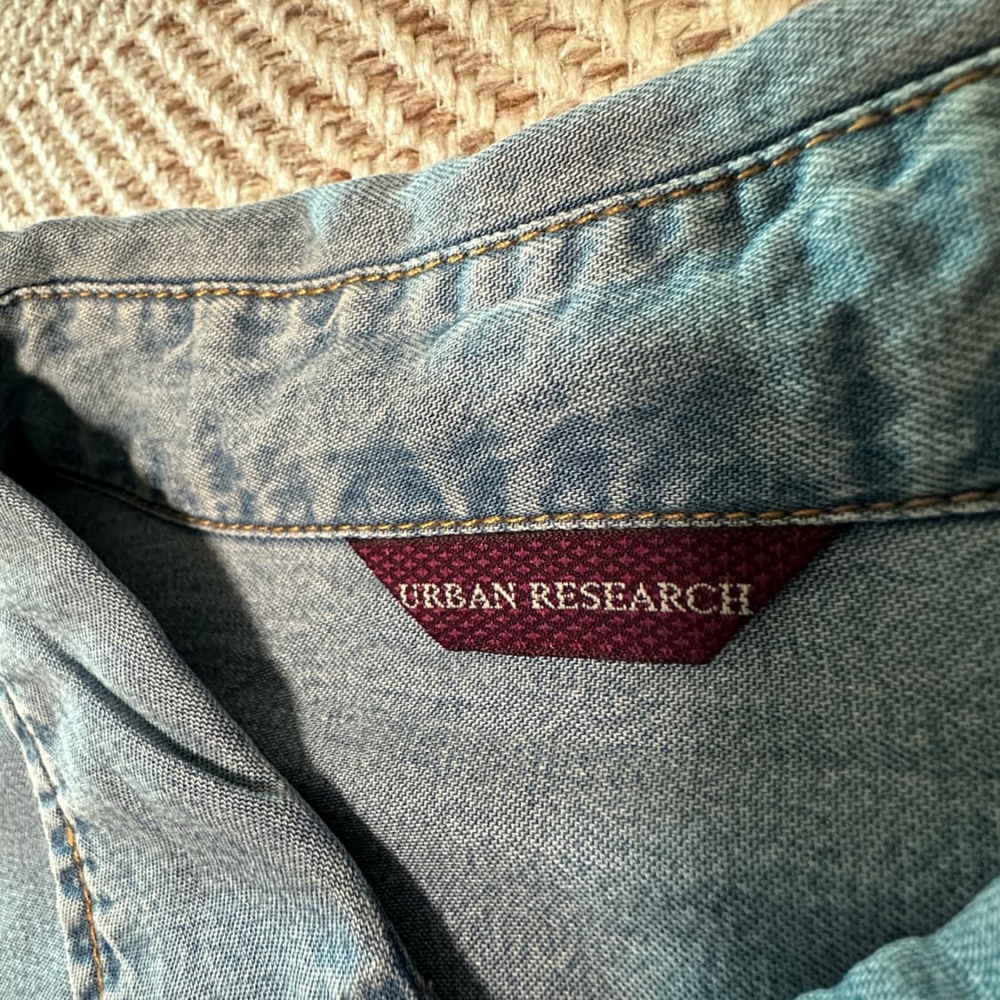 URBAN RESEARCH woman denim shirt 상품이미지3