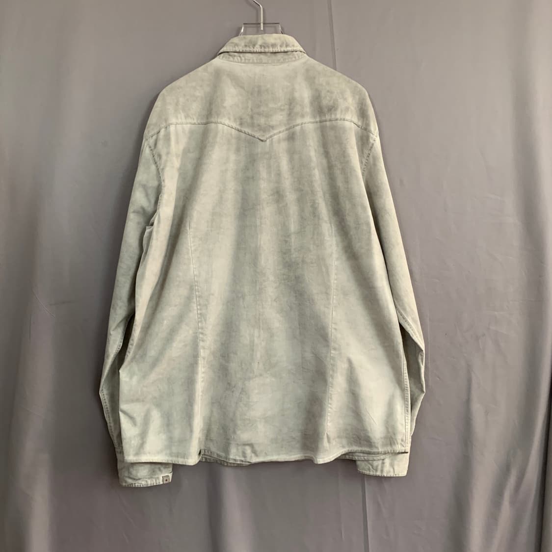 L 시리즈 파이버 더티 워싱 웨스턴 스판 셔츠 상품이미지2