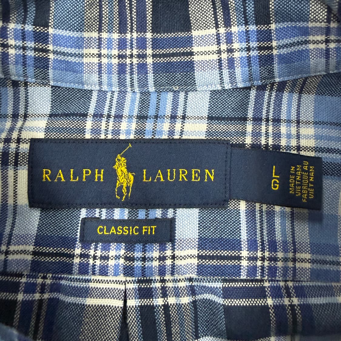 (L)폴로 랄프로렌 Polo ralphlauren 클래식핏 체크셔츠 상품이미지2