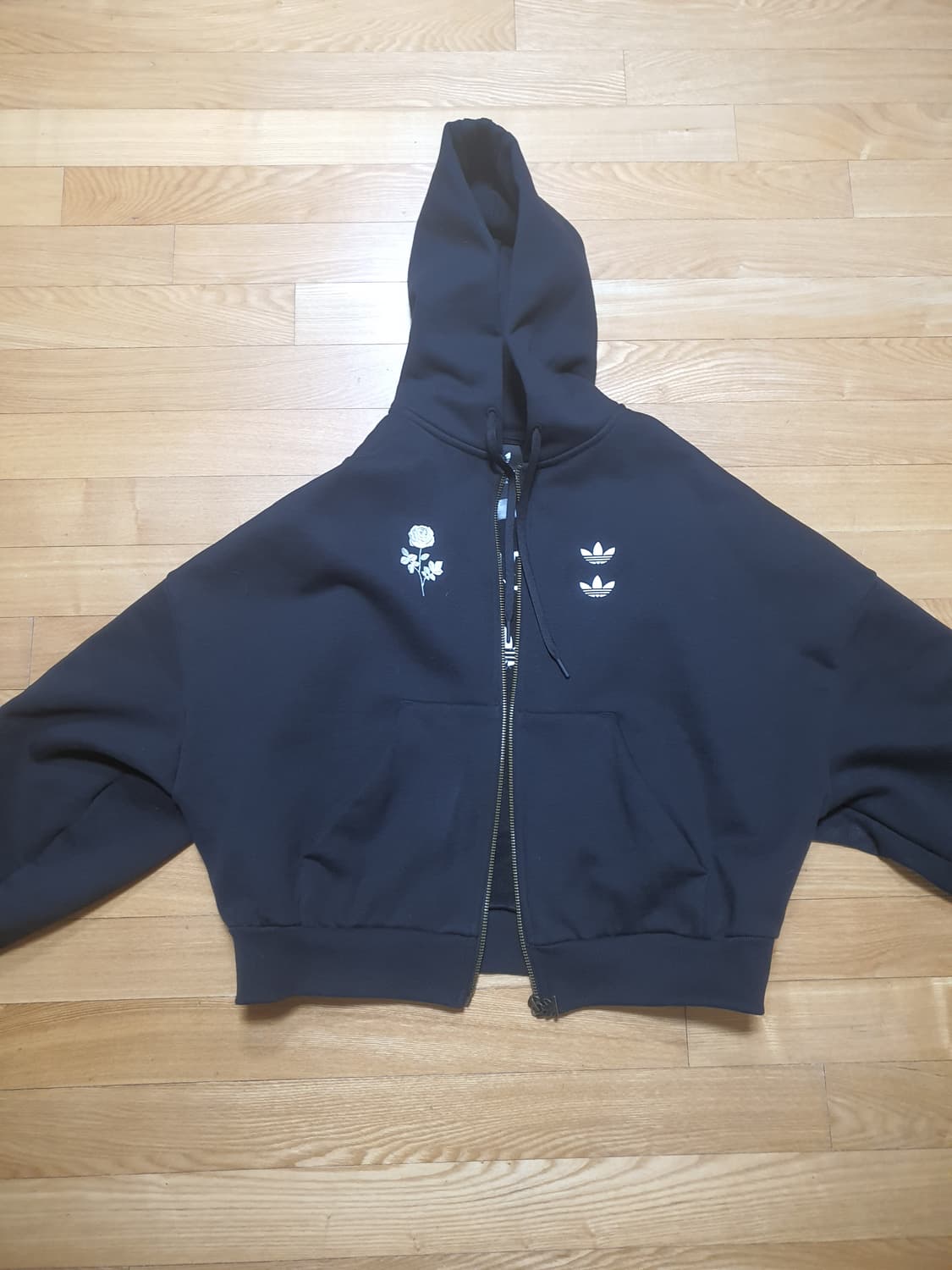 아디다스x 윌리차바리아 헤비웨이트 지퍼 후드S 상품이미지2