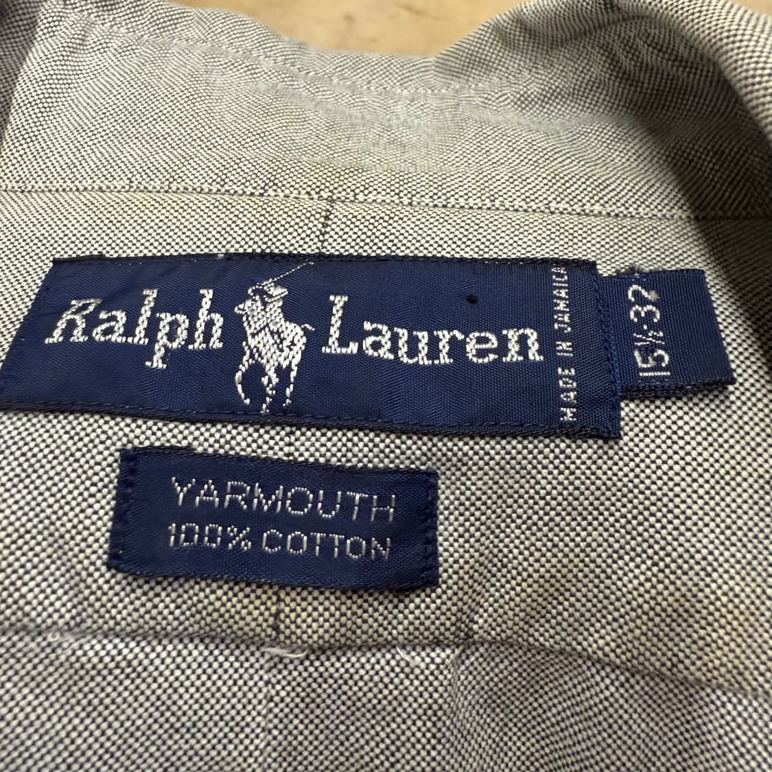 [정품] 폴로 랄프로렌 긴팔 셔츠 그레이 b16 상품이미지5