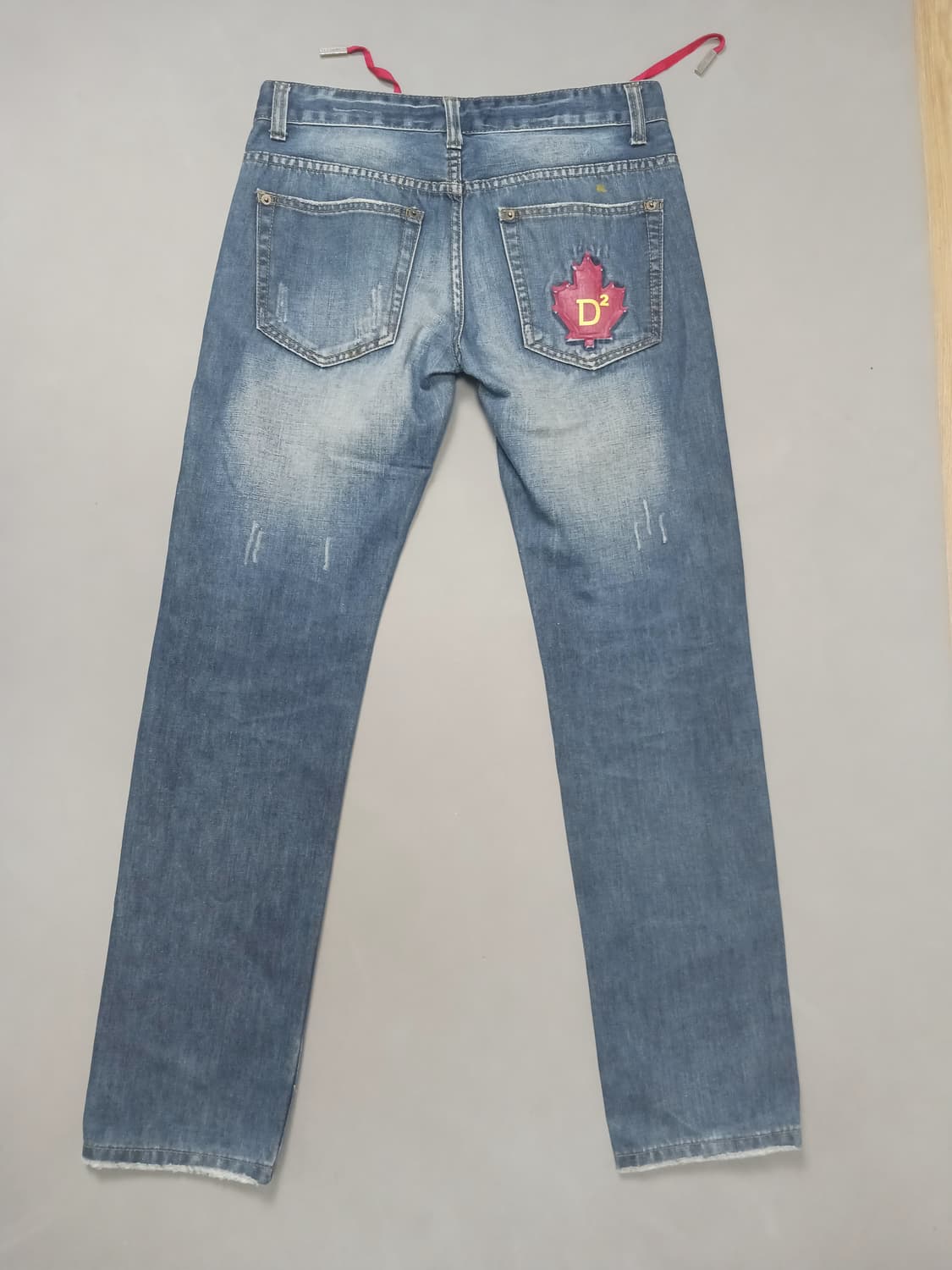 [32] 디스퀘어드2 메이플패치 스트레이트진 청바지 상품이미지7