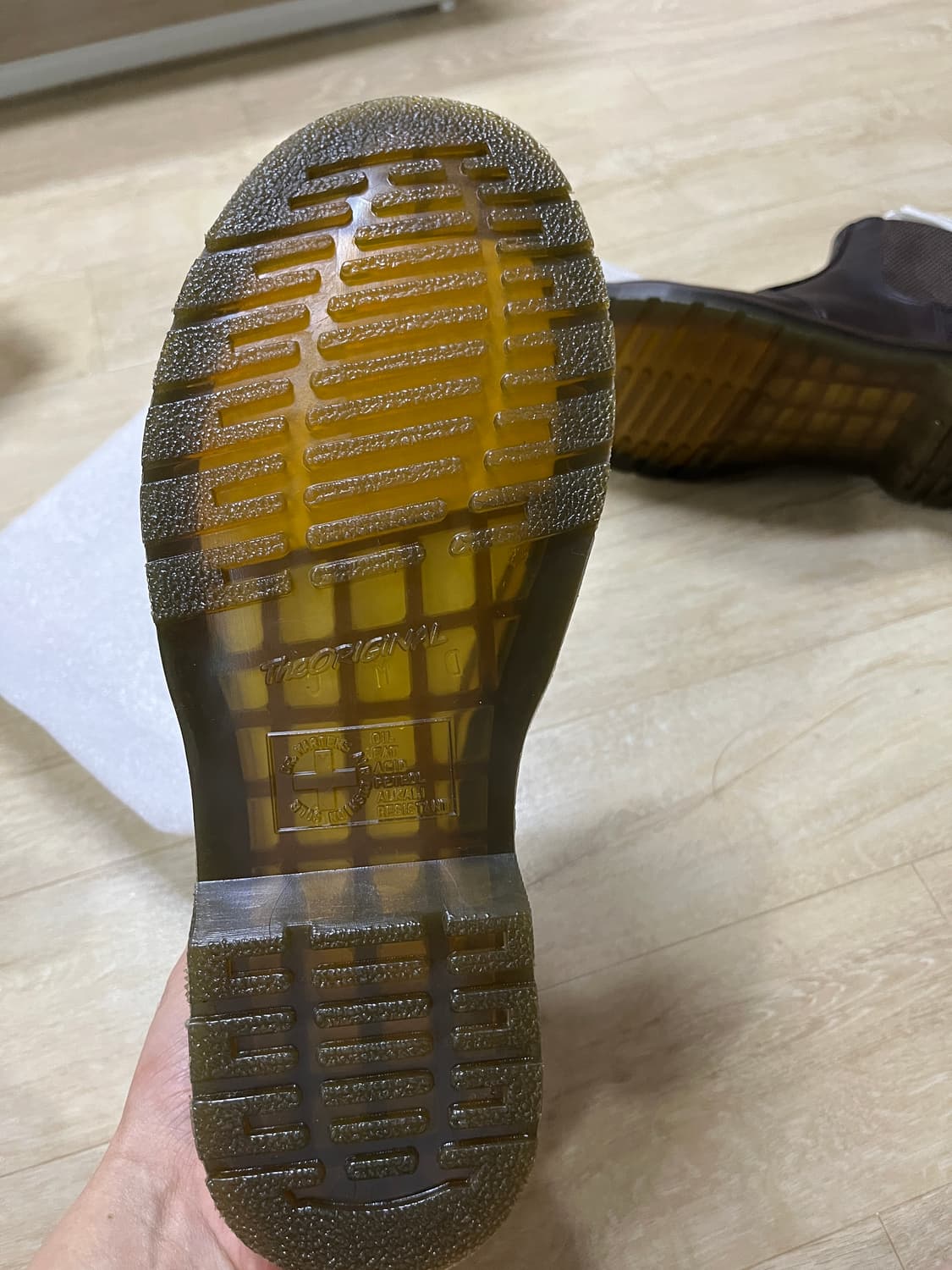 (새상품) 닥터마틴 2976 YS 다크브라운 us9 상품이미지9