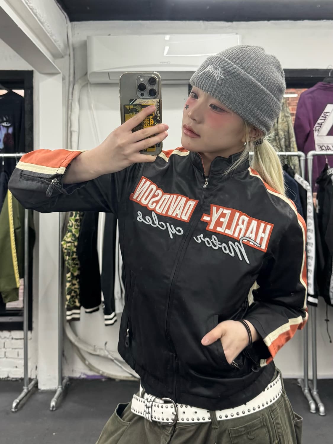 할리데이비슨 사이드라인 레이싱 자켓 상품이미지1