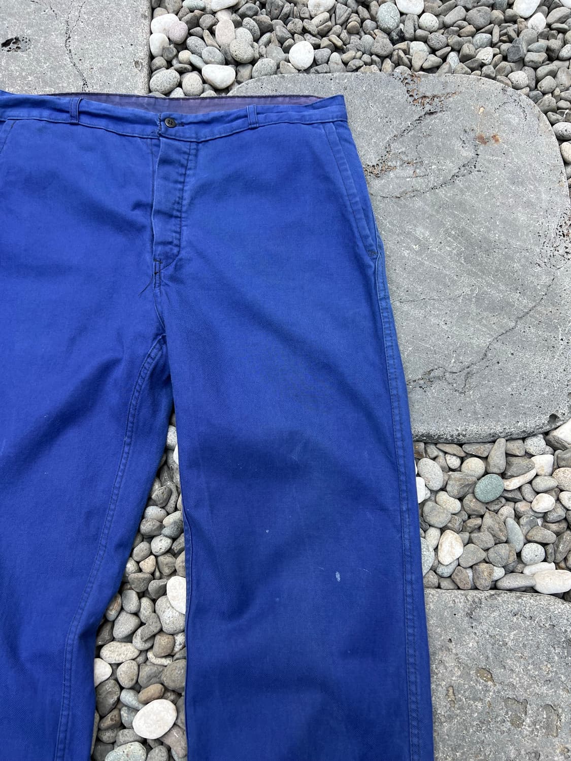 (35인치)OLD VINTAGE WASHING BLUE 프렌치워크팬츠 상품이미지6