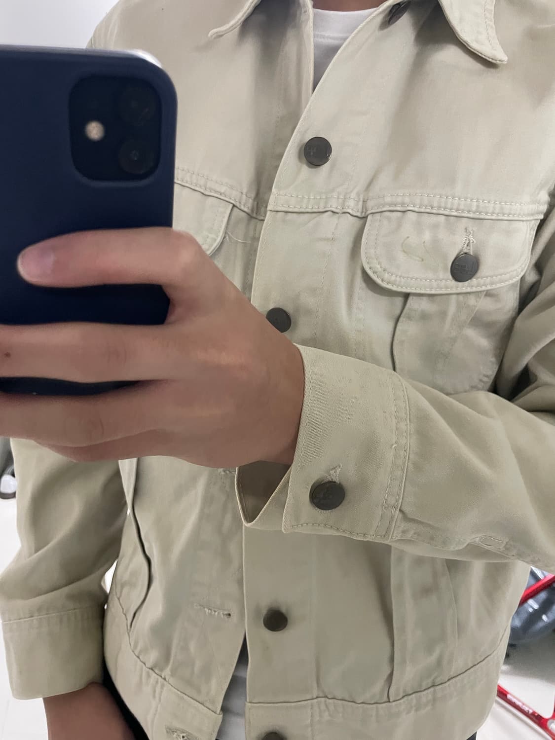 Lee 가죽 자켓  상품이미지3