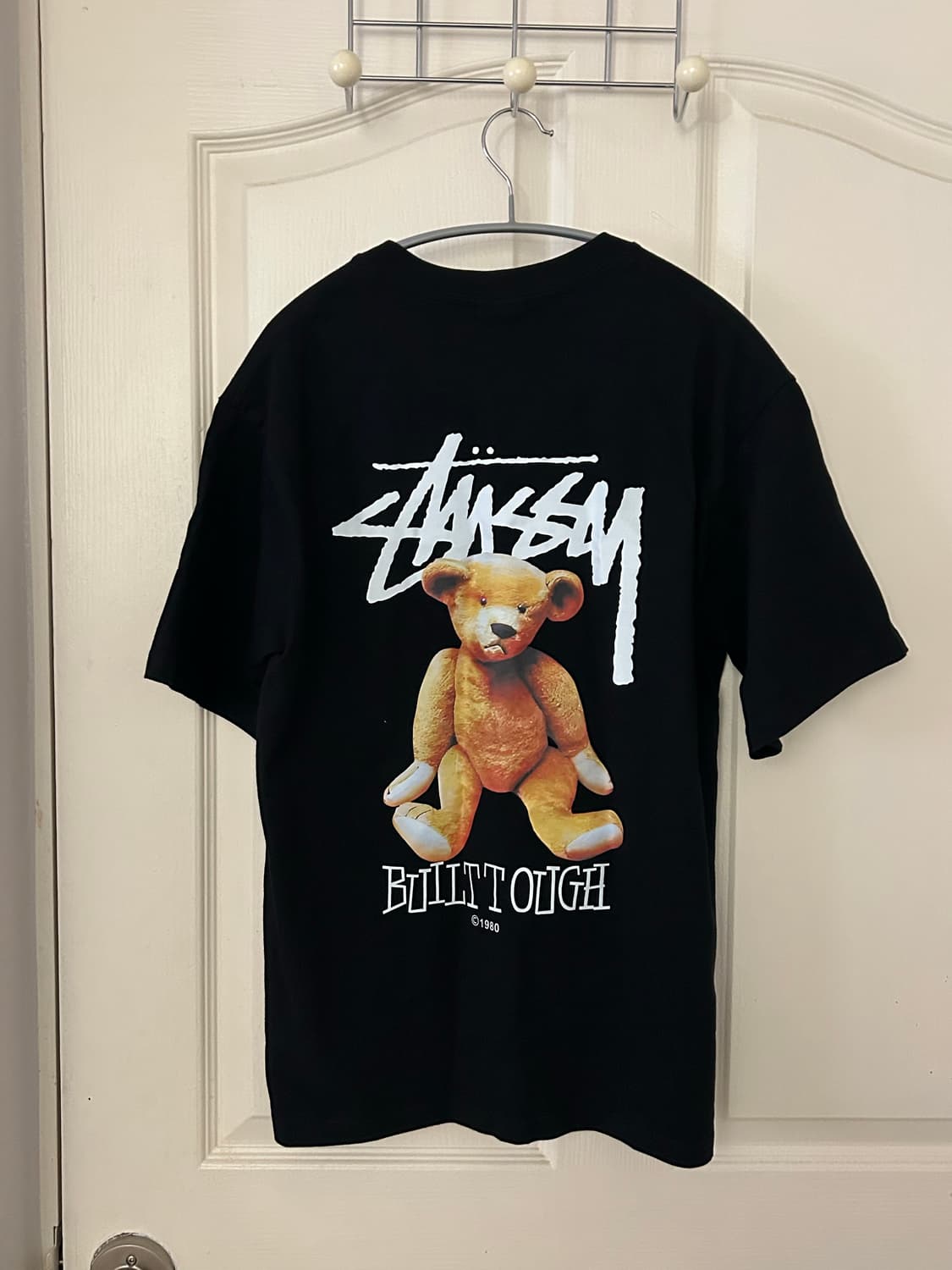 스투시 Built Tough 블랙 반팔 티셔츠 상품이미지2
