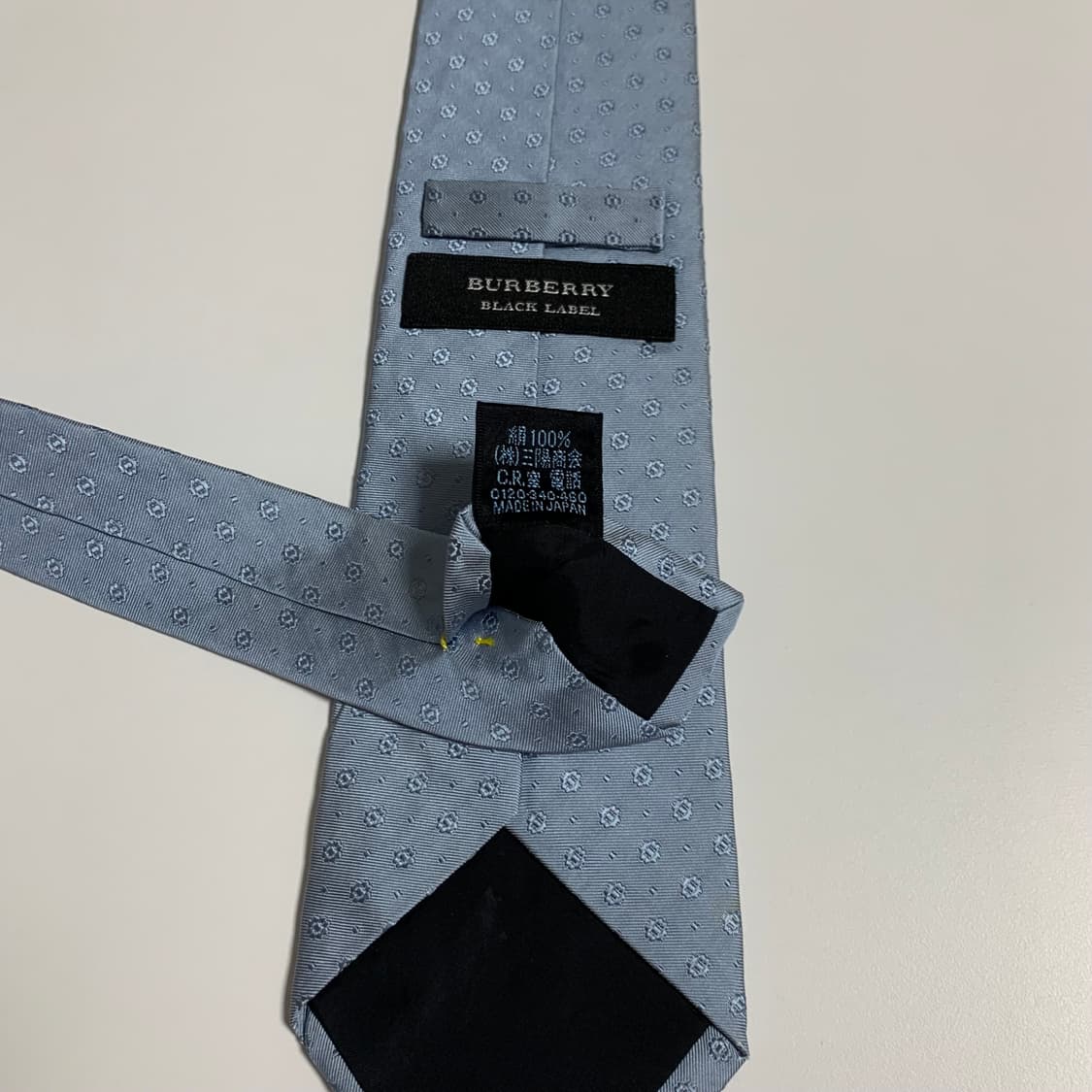 버버리(BURBERRY) 블랙라벨 명품넥타이 100실크 A등급 8.4cm 상품이미지7