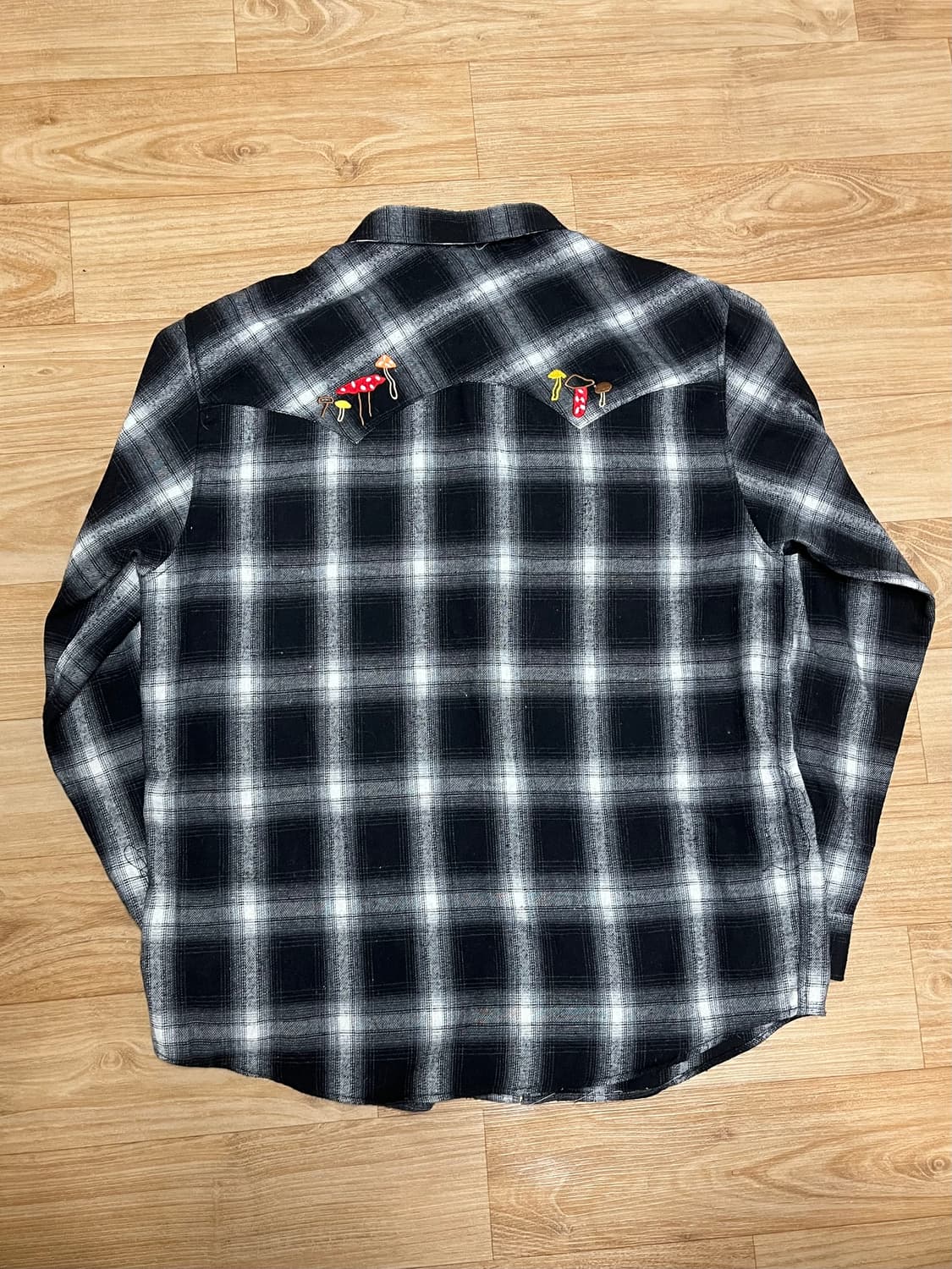 마하그리드 머쉬룸 웨스턴 셔츠 M 상품이미지2