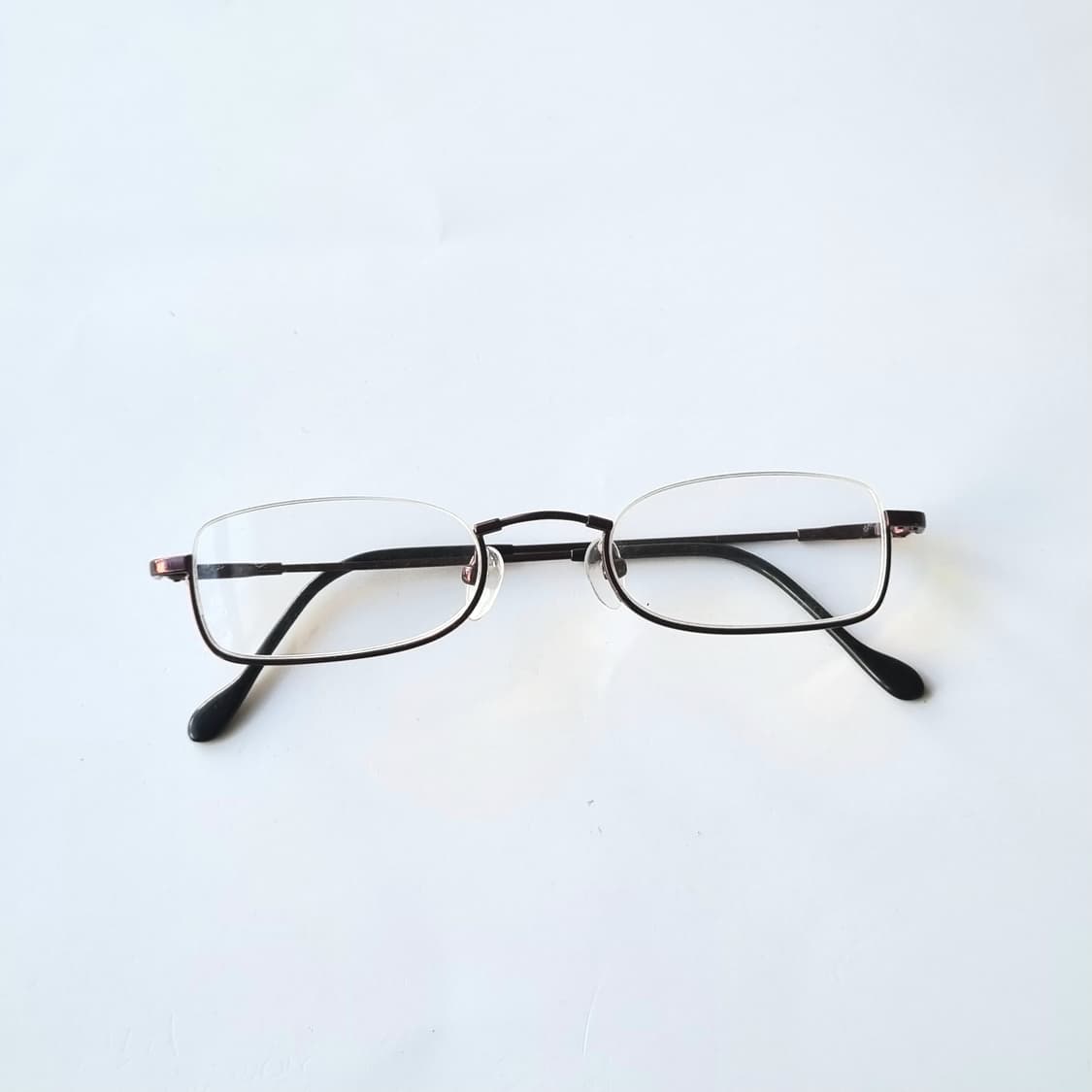 데드스탁 슬림 역반무테 언더림 안경테 762 상품이미지7