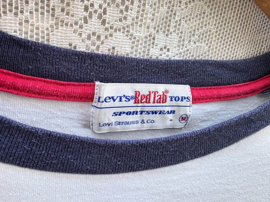 00s 리바이스 라글랑 티셔츠 상품이미지5