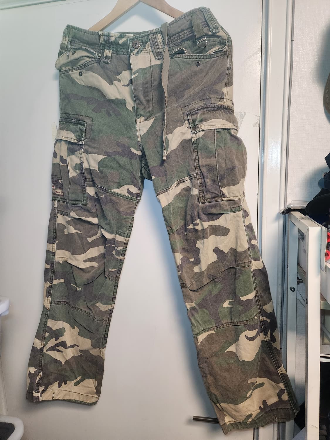 Tom & Ashley 밀리터리 카고 팬츠 S 상품이미지1