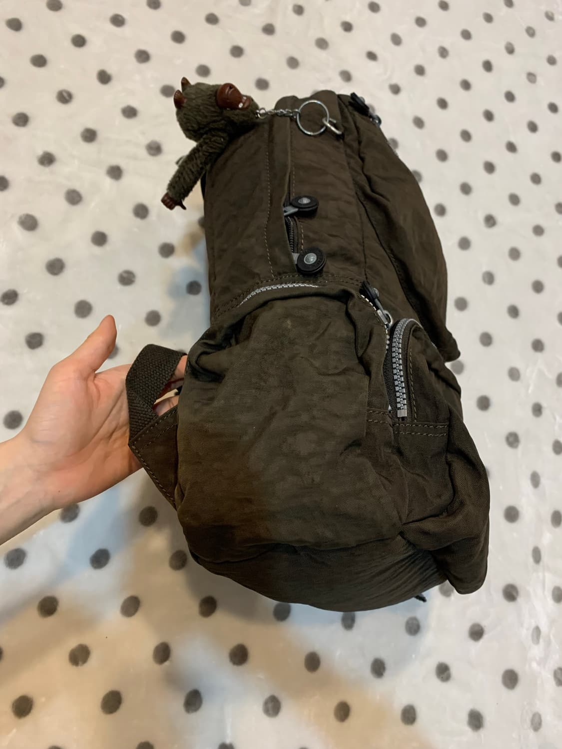 키플링 브라운 백팩 상품이미지6