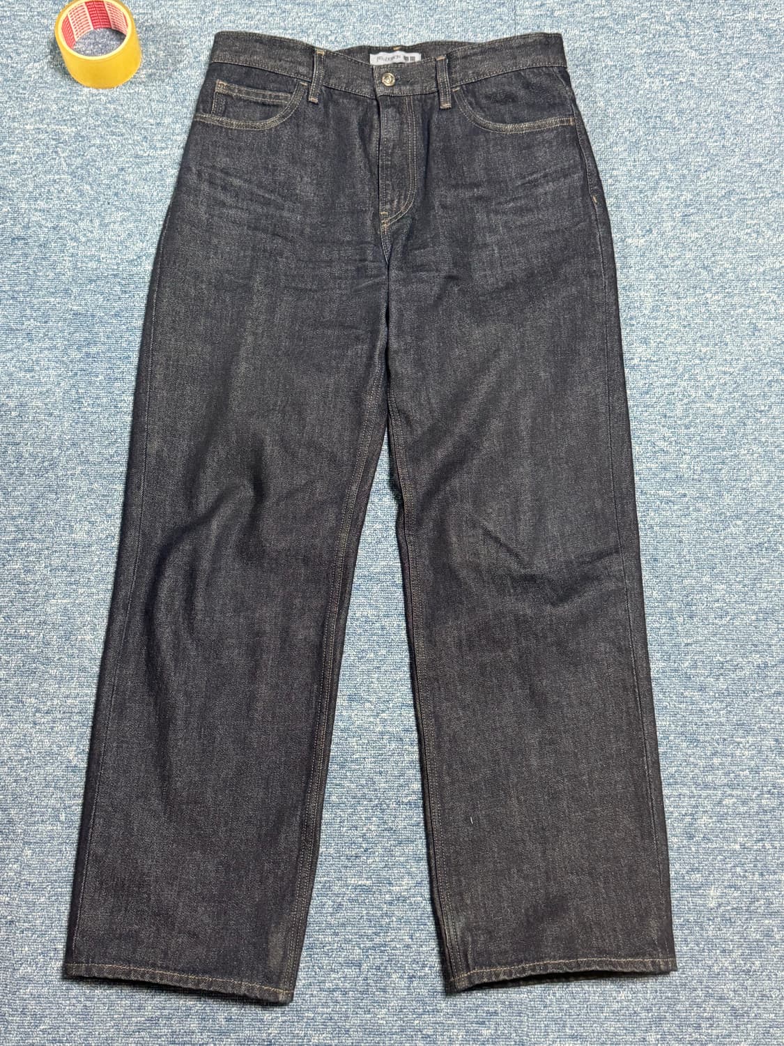 유니클로 jw앤더슨 스트레이트진 68블루 31 상품이미지2