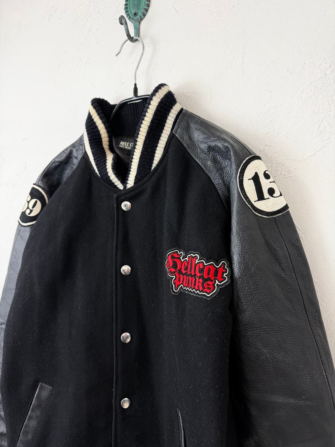 HELL CAT PUNKS 'Rockers hell cat' 바시티 상품이미지4