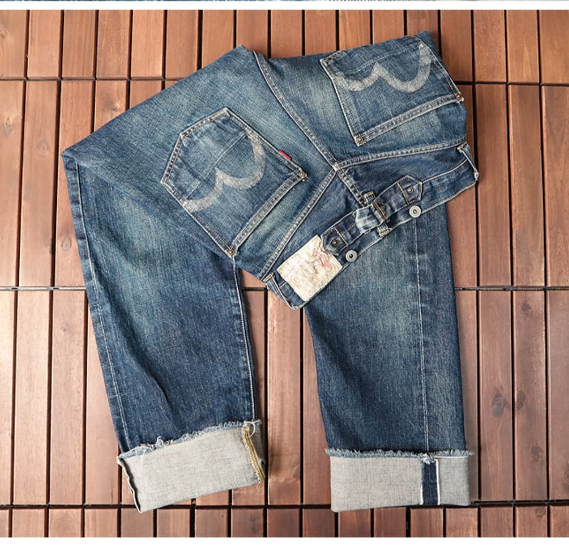 90S EVIS 에비스 에비수 초기모델 빈티지 셀비지데님 27사이즈  상품이미지2