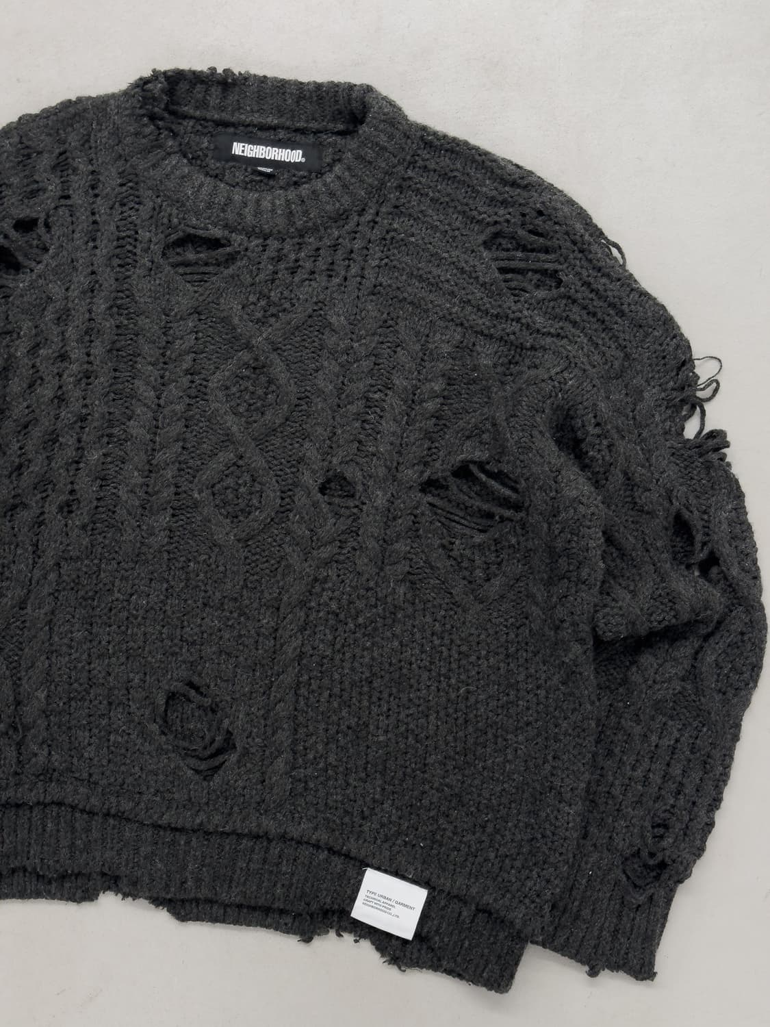 네이버후드 디스트로이드 스웨터 상품이미지1