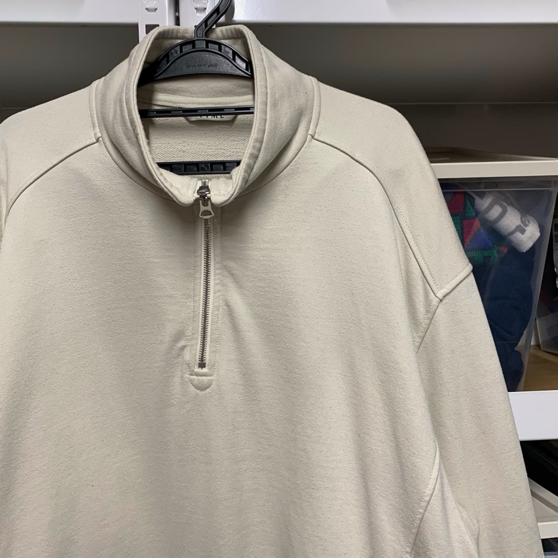 [XXL] 한섬 타임 쿼터집업 스웻셔츠 상품이미지1