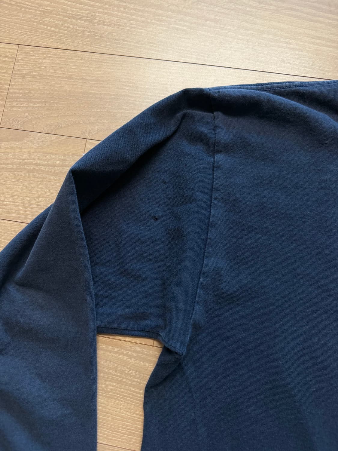 80s 스투시 딥네이비 롱슬리브 숀스투시 usa made 상품이미지5