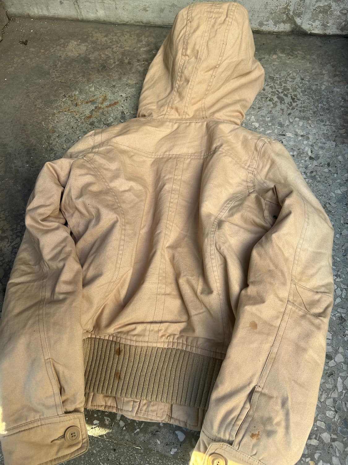 *Rare* 2000s 아베크롬비 울프죠 베이지 자켓 상품이미지4