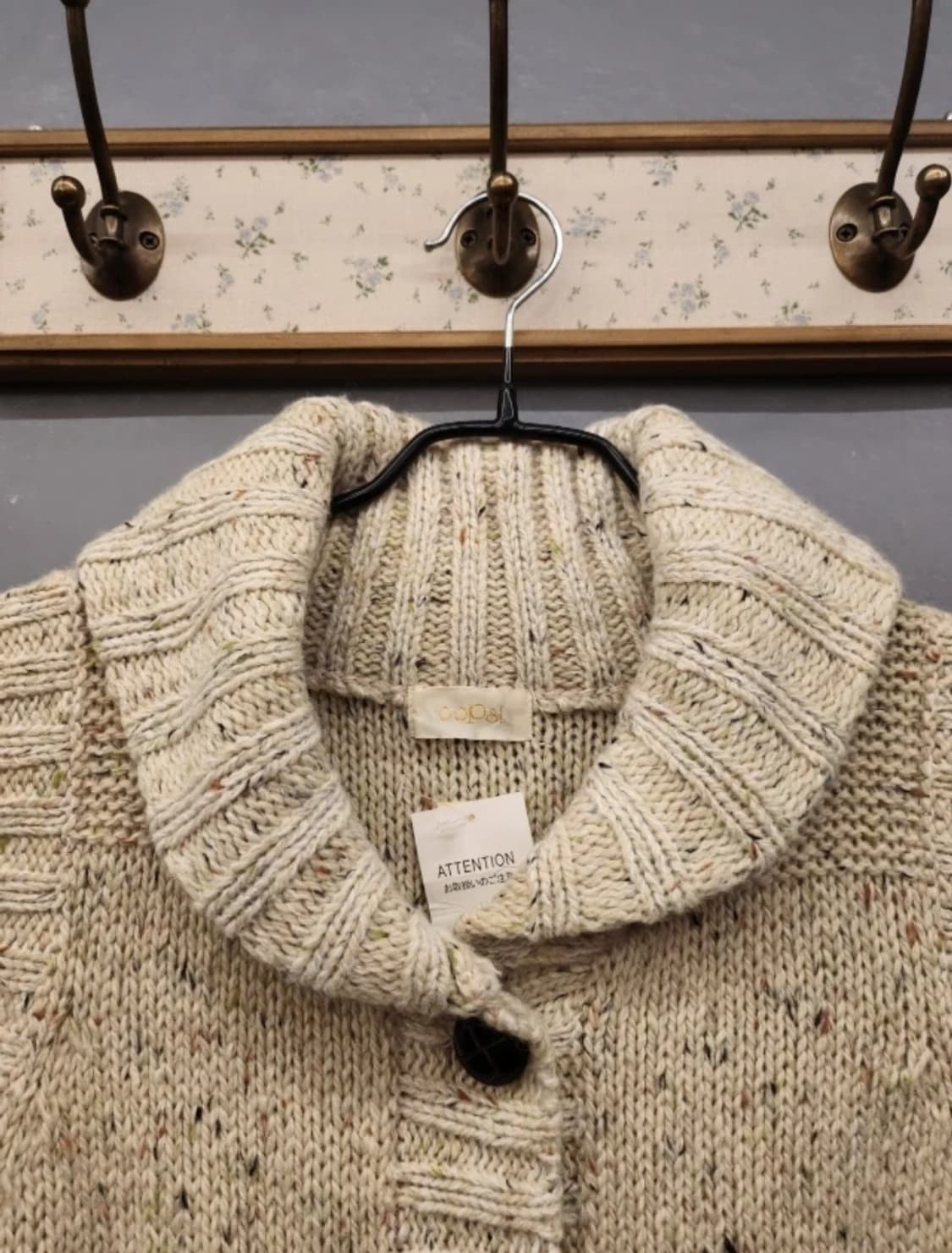 일본빈티지 니트조끼(새상품) 상품이미지2