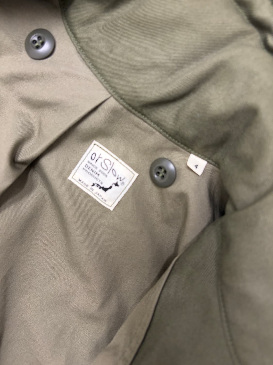 오어슬로우 M-65 필드자켓(일본 생산품) 상품이미지8