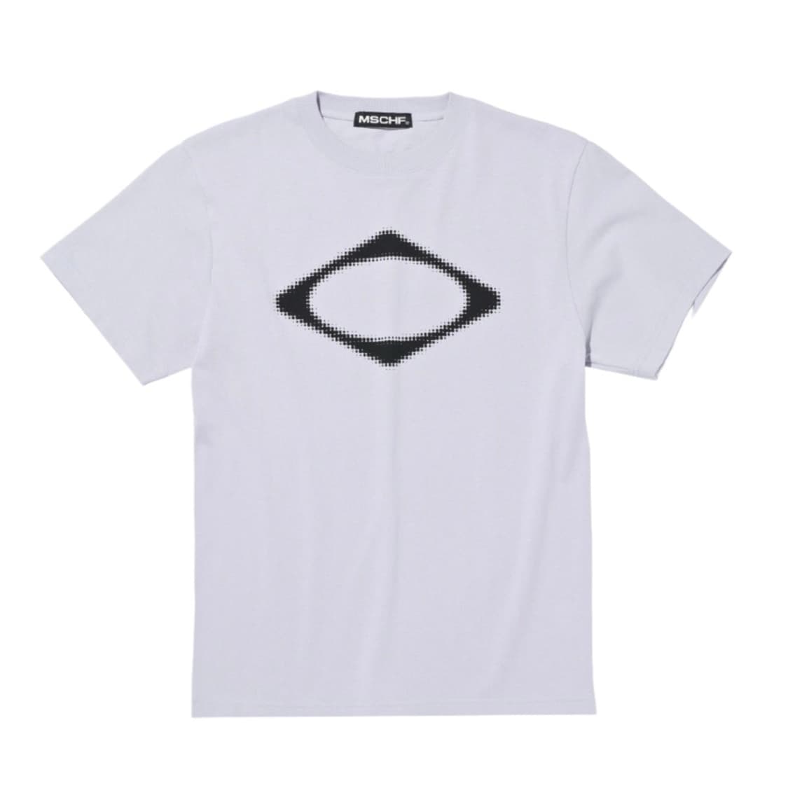 미스치프 롬버스 블러 티셔츠 라이트 블루 그레이 m 상품이미지1