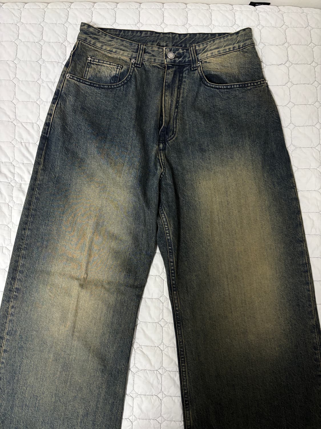 [S] 벨리에 트루와이드 데님팬츠 빈티지 인디고 상품이미지3