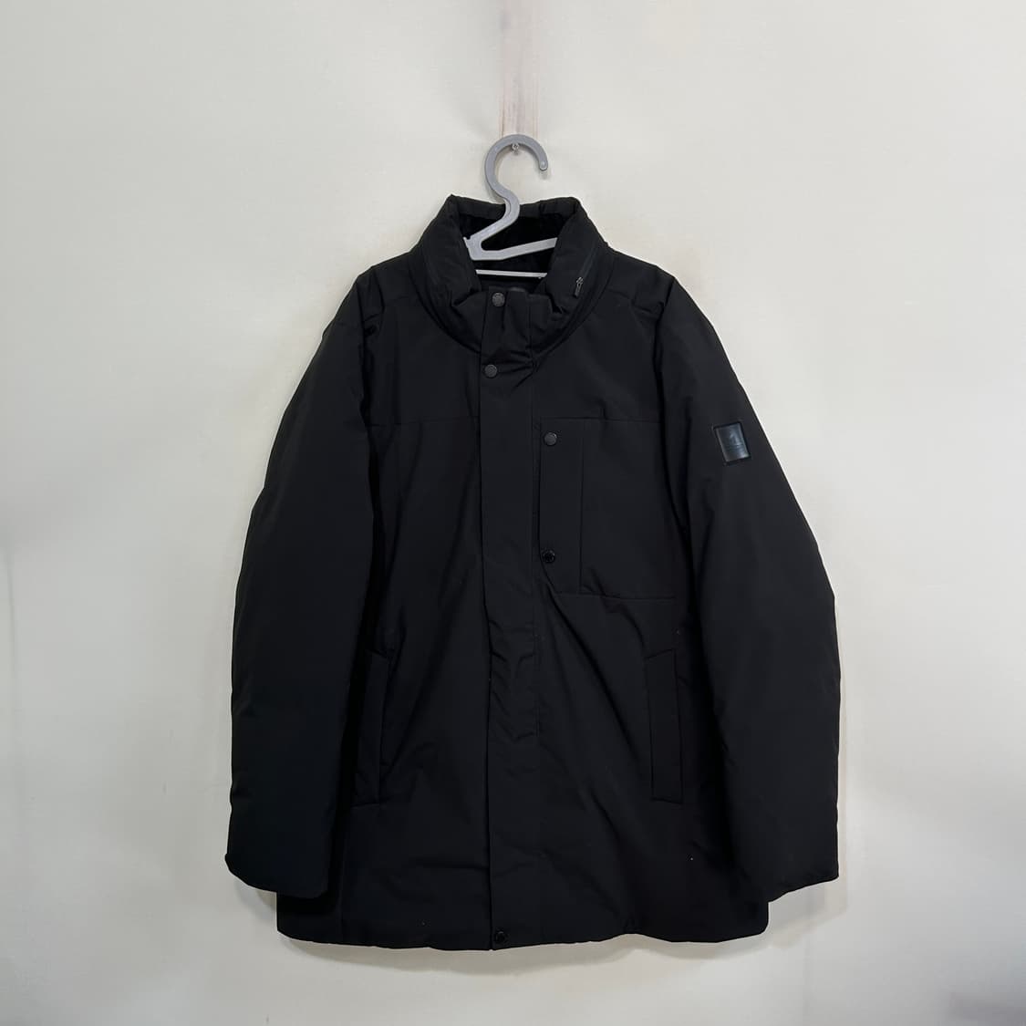 밀레 2022 남성 오리털 패딩 100 블랙 상태최상 상품이미지1