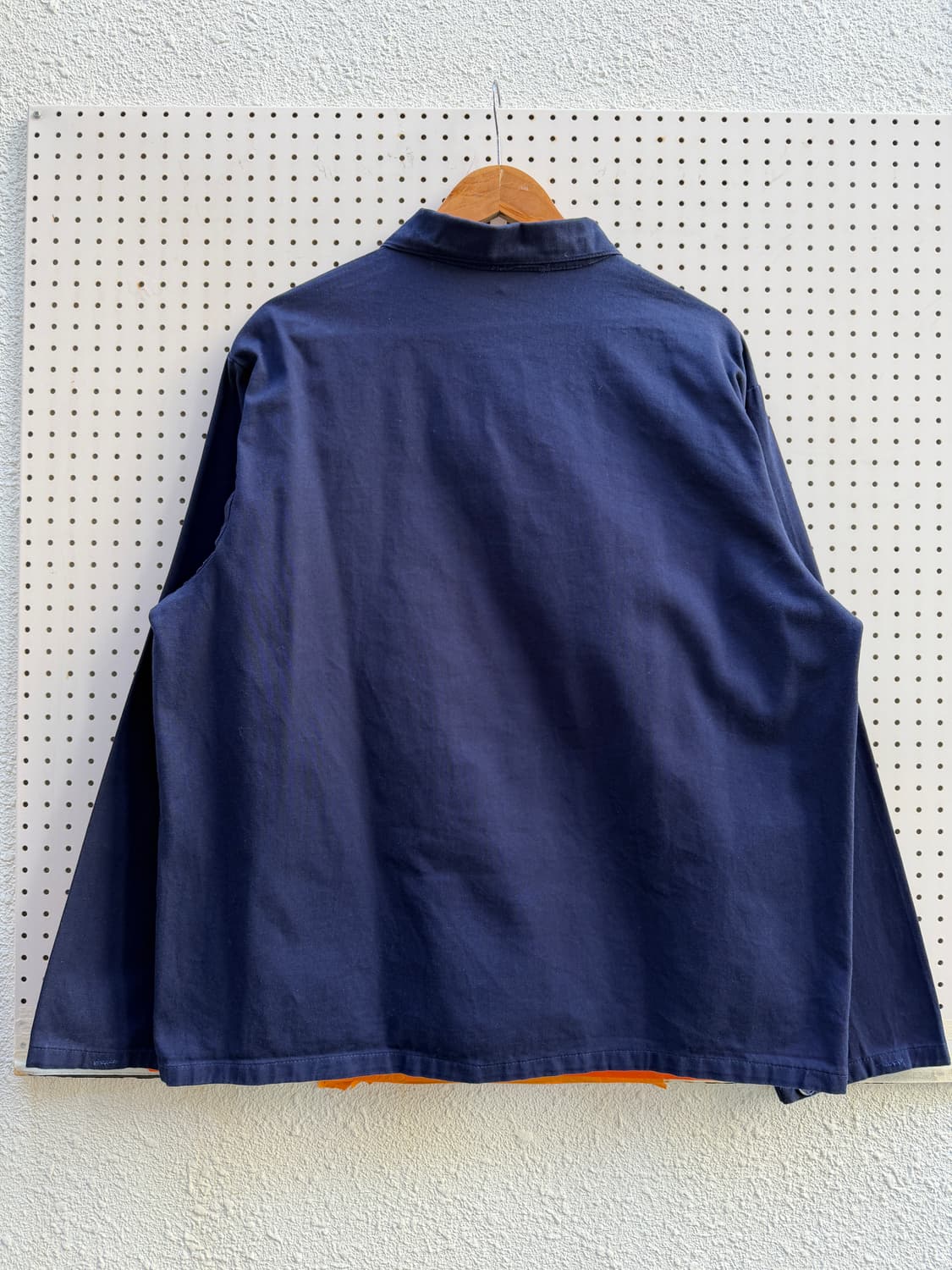 OLD EURO VINTAGE DARK NAVY WORK 프렌치워크자켓 상품이미지2