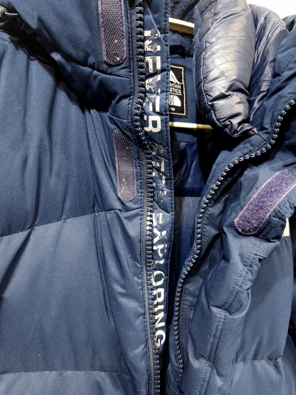 노스페이스 덕다운 롱패딩 네이비(S) 상품이미지6