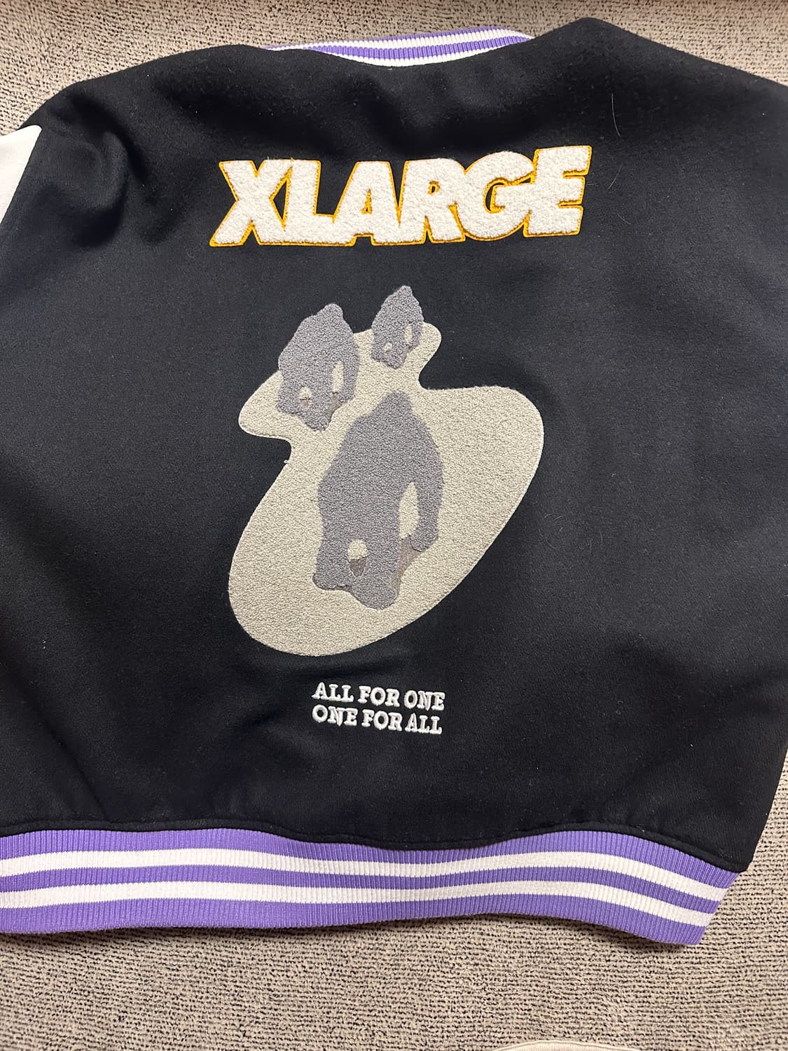 [XL] 반디더핑크 x 엑스라지 바시티 자켓 상품이미지2