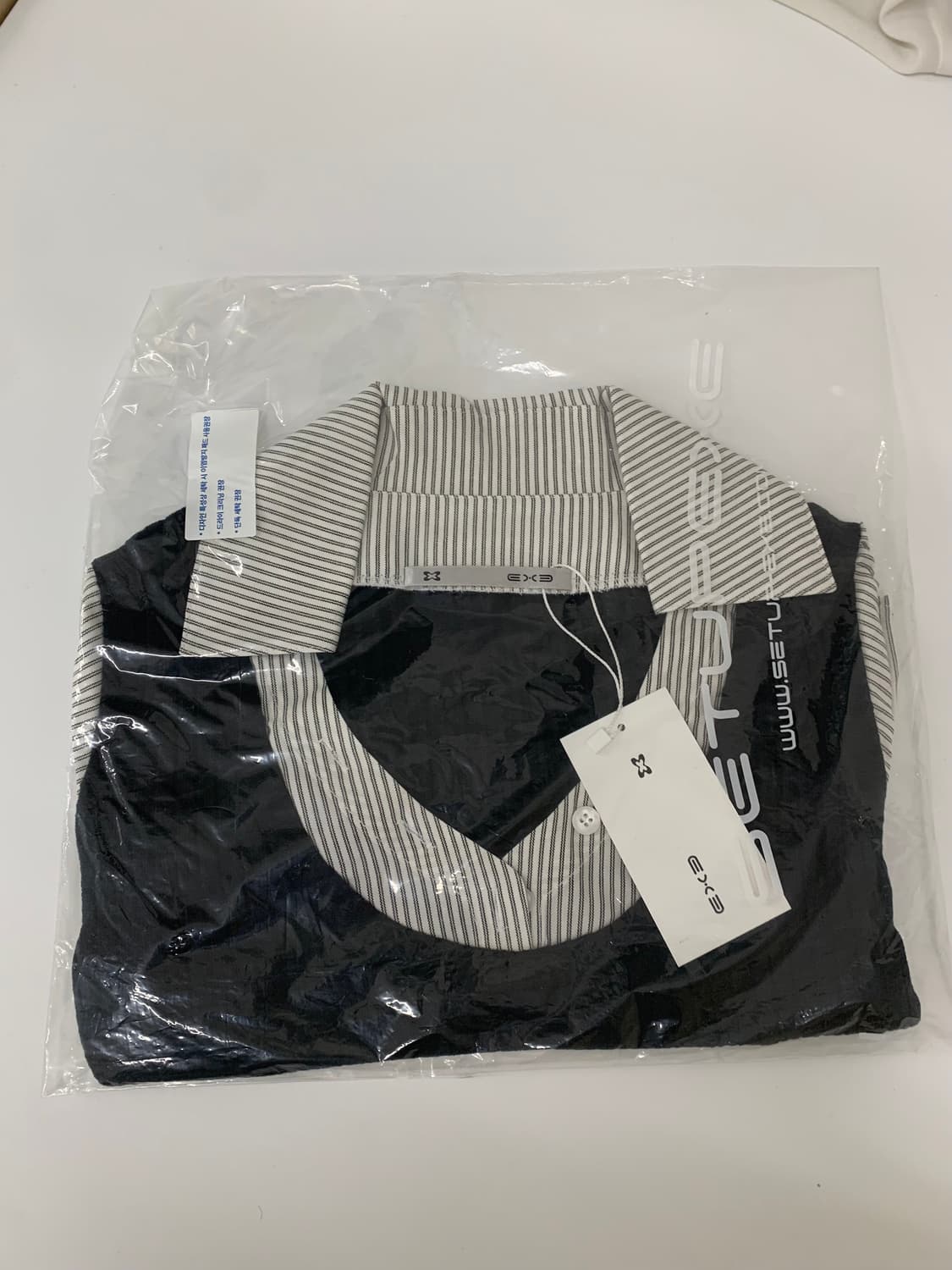 setup exe LAYERED GEEK SHIRT / BLACK 상품이미지6