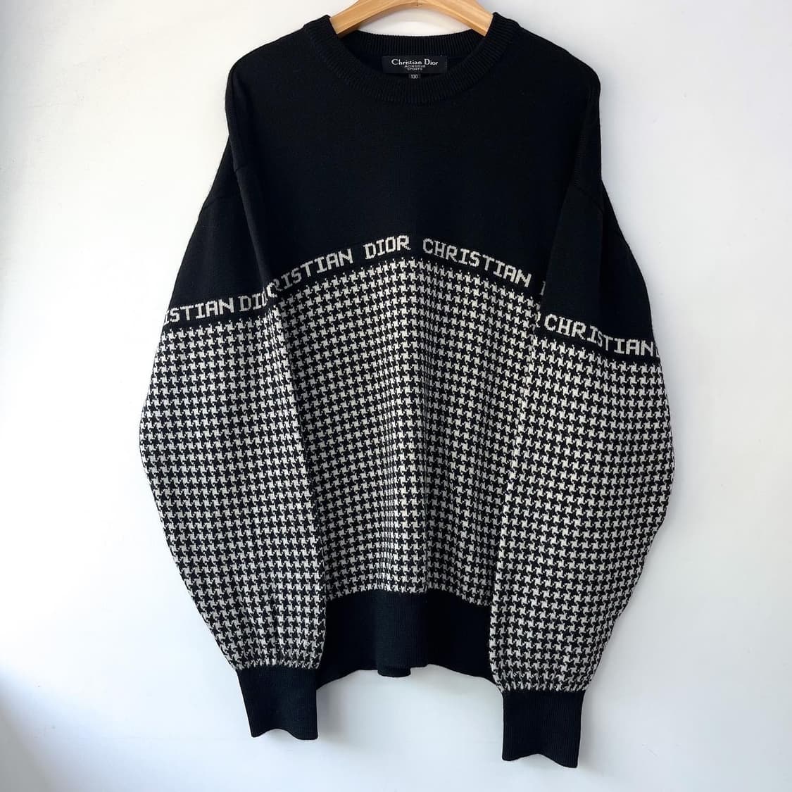 크리스챤 디올 90's 오리지널 스펠아웃 울 니트  상품이미지2