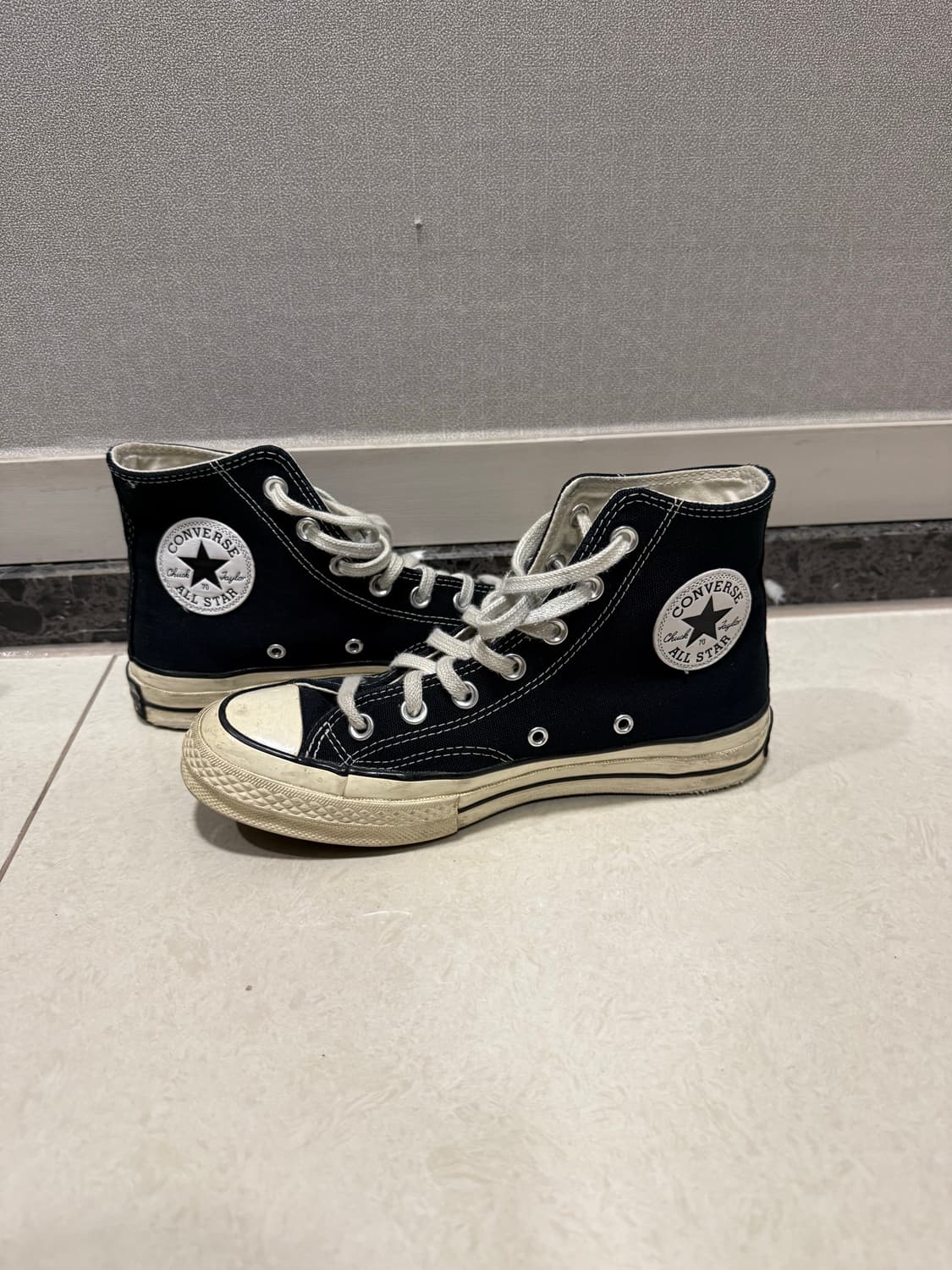 컨버스 척테일러 70 하이 블랙 240mm 상품이미지4