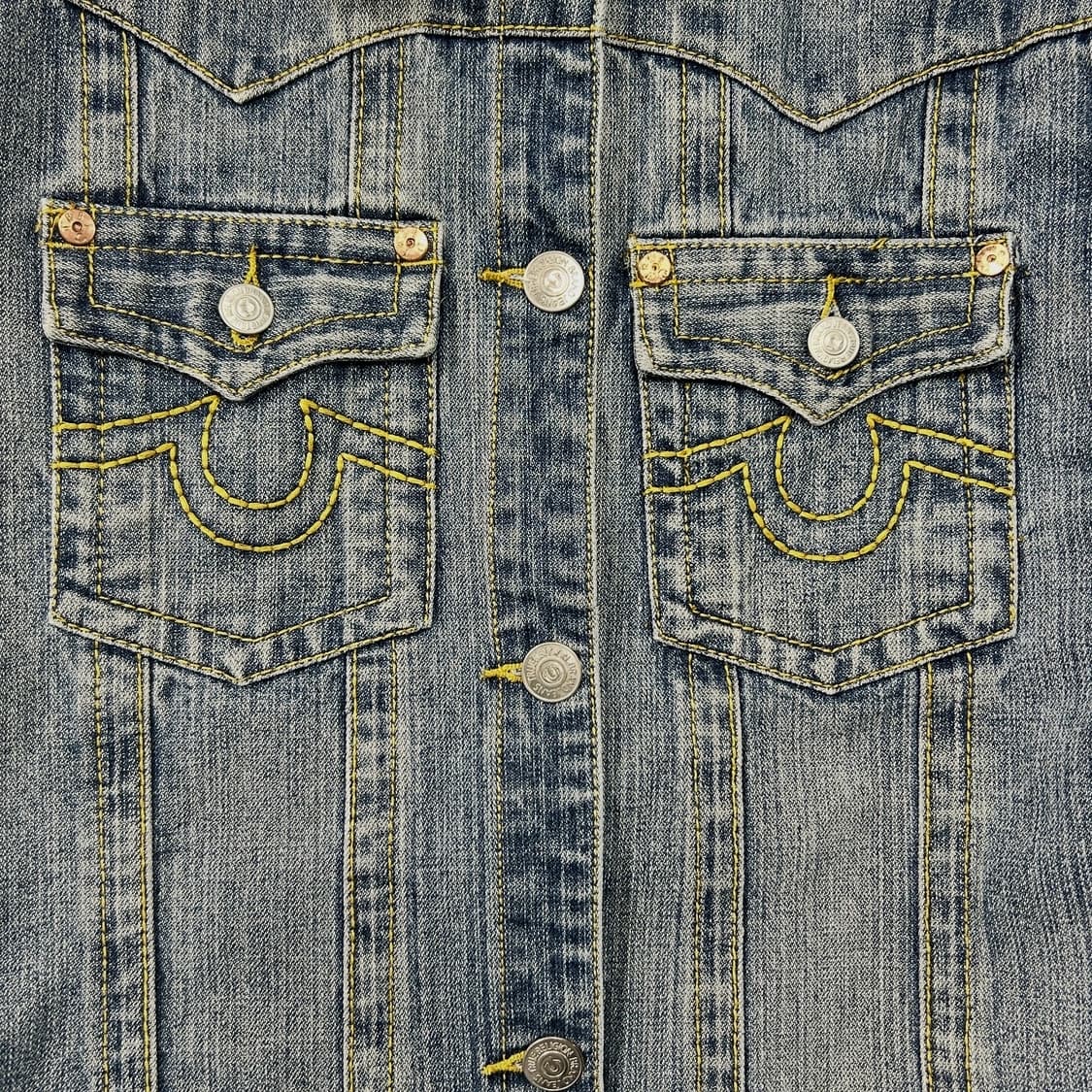 트루릴리전 스티치 웨스턴 데님 자켓  상품이미지4