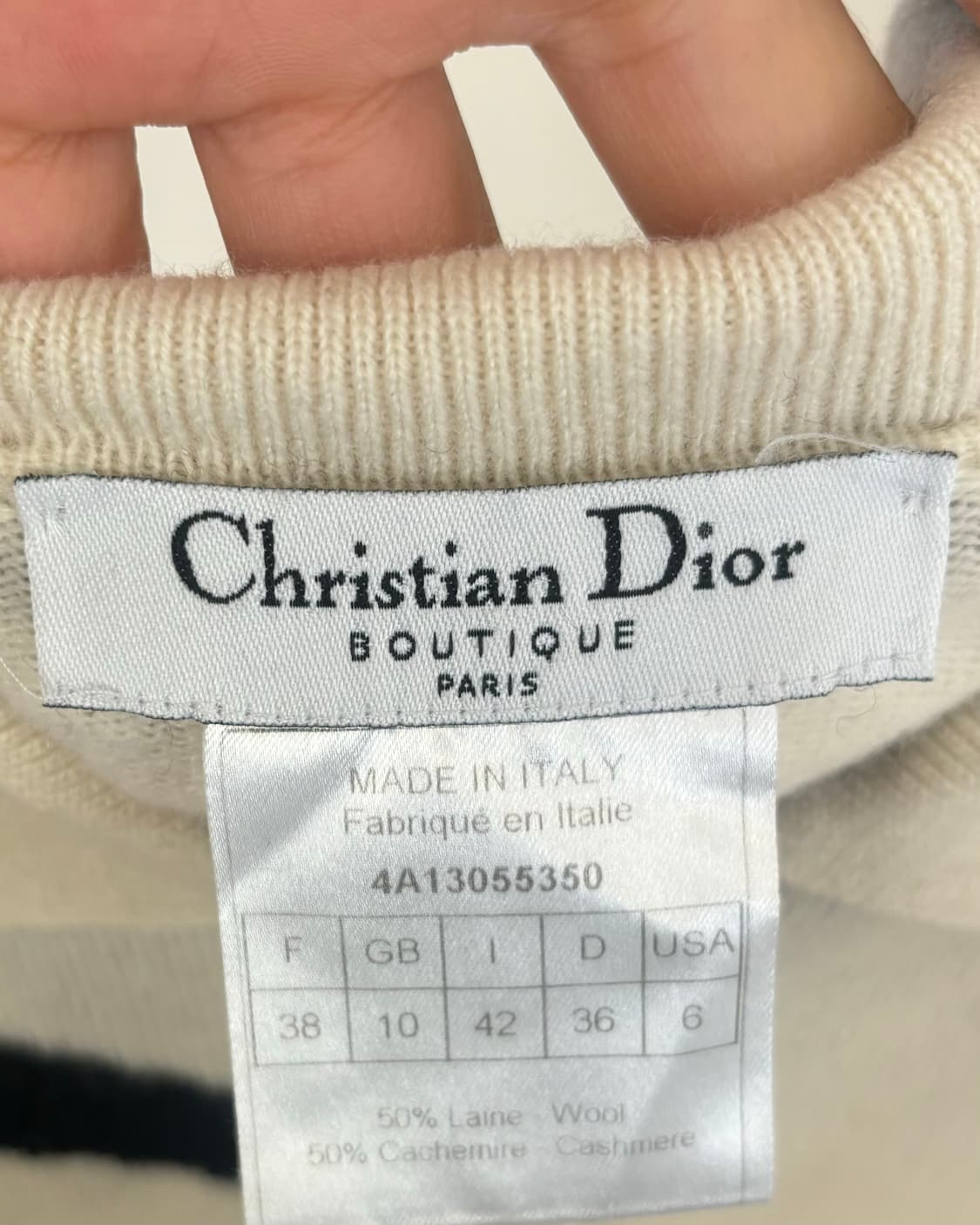 크리스찬 디올 I Love Dior 하프니트 상품이미지7