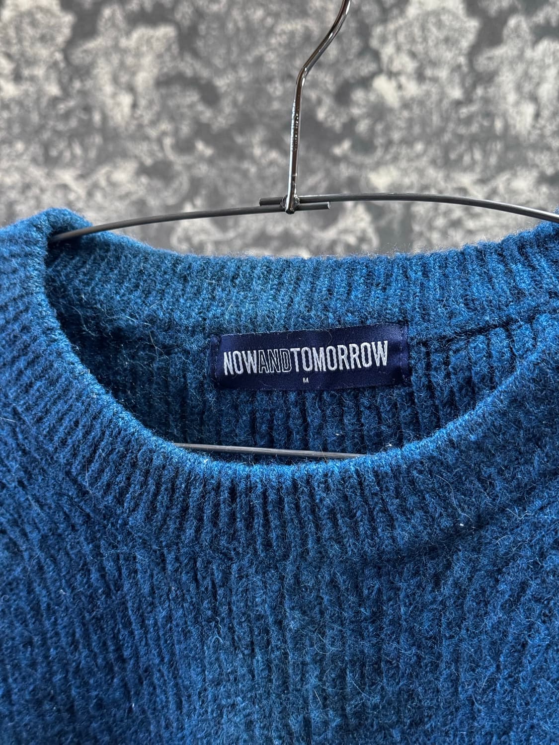 now and tomorrow 나우앤투모로우 네이비 니트 상품이미지5