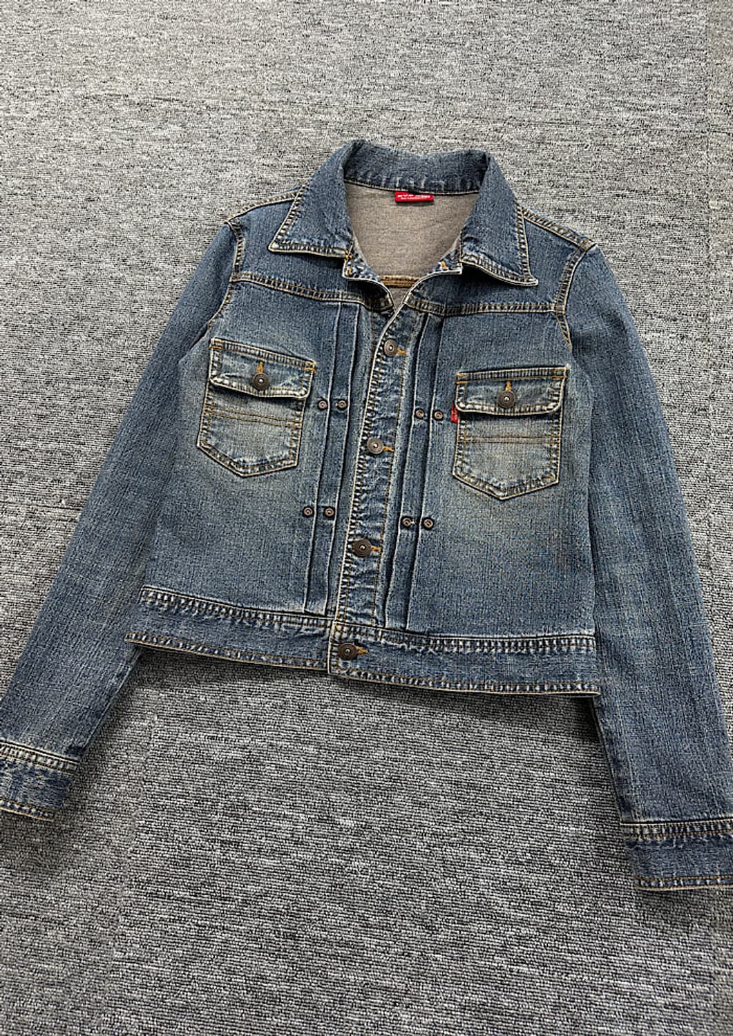 빈티지 데님 자켓 S  상품이미지1