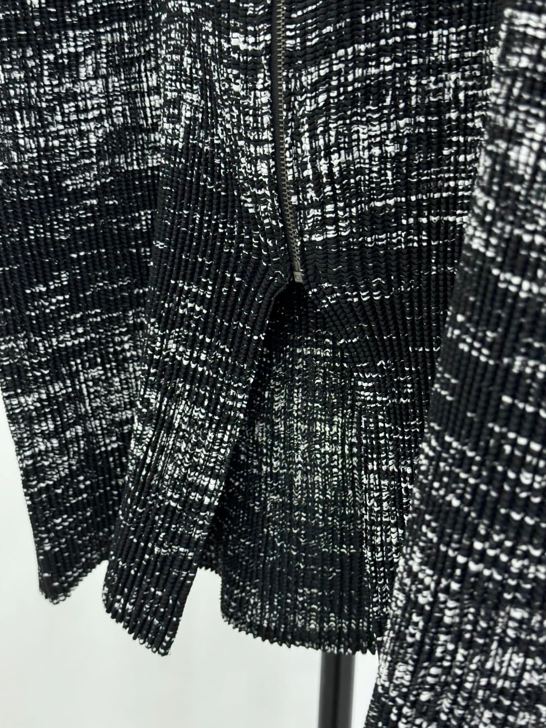 이세이 미야케 짚업 롱 가디건 상품이미지6