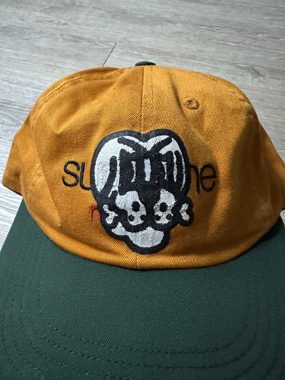 슈프림 치토 캡 머스타드 그린 상품이미지2