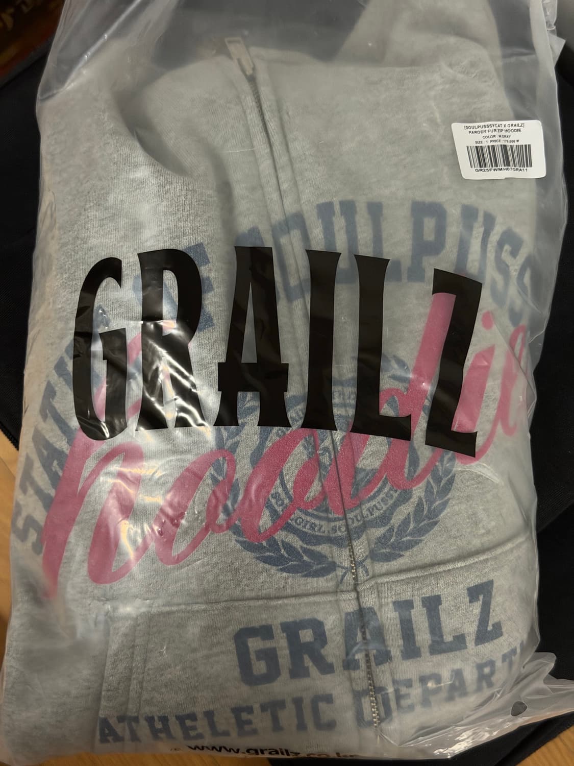 그레일즈 소울푸시캣 퍼 후드집업 (새상품) 상품이미지3