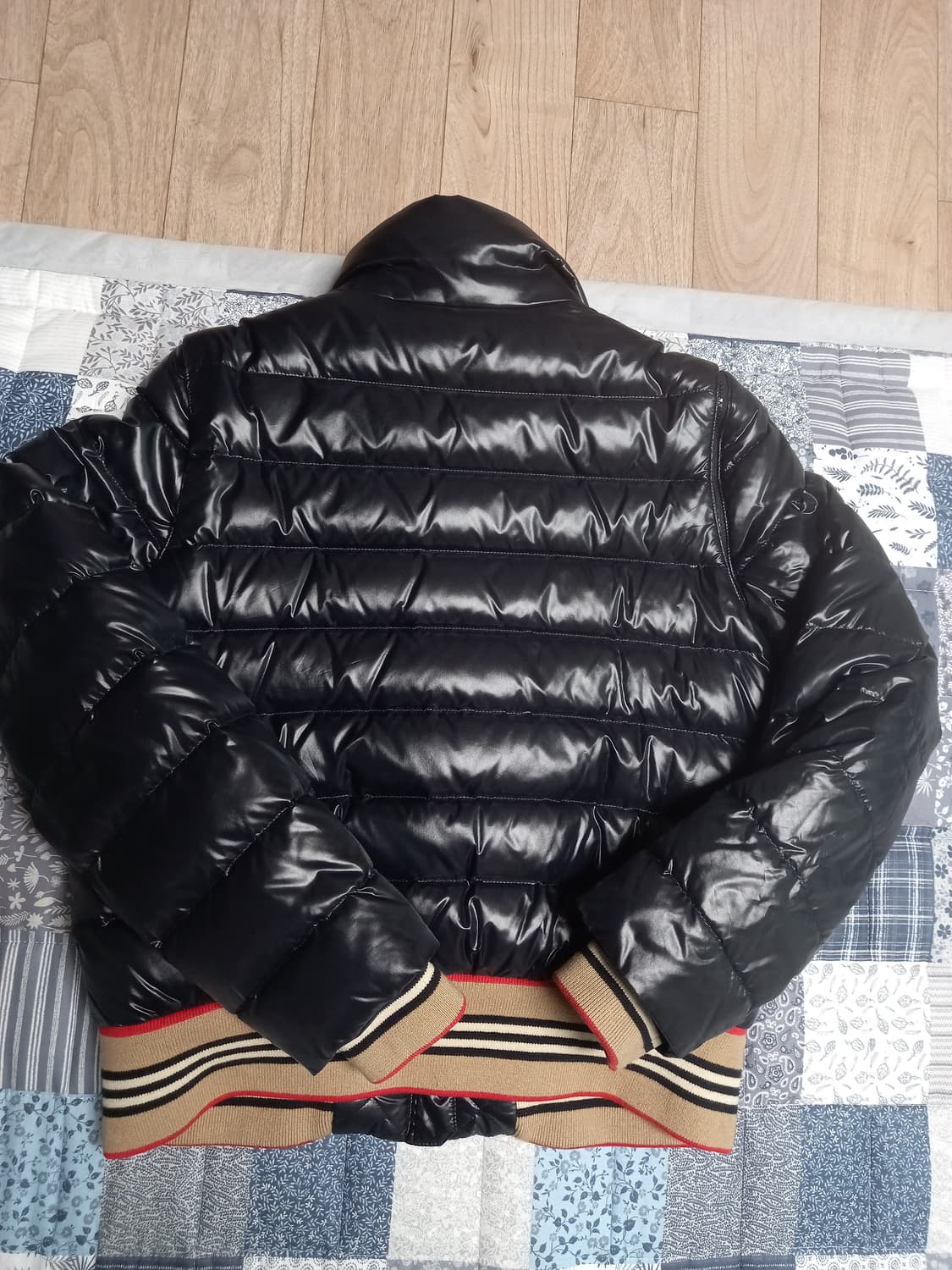 (정품)버버리 블랙 패딩  M(실용55~66)    상품이미지10