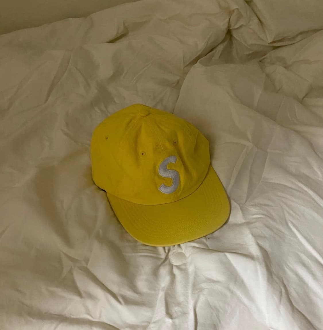 *가격수정 슈프림 s로고 캡 옐로우 상품이미지1
