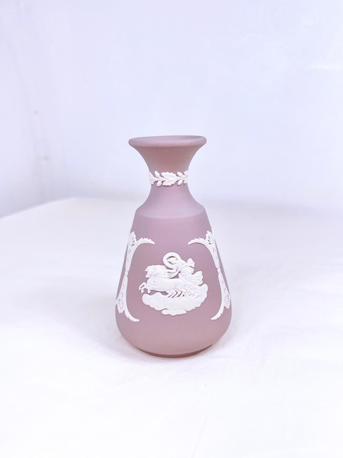 [영국엔틱] 웨지우드 제스퍼웨어 벋 베이스 화병_ 라일락 상품이미지1