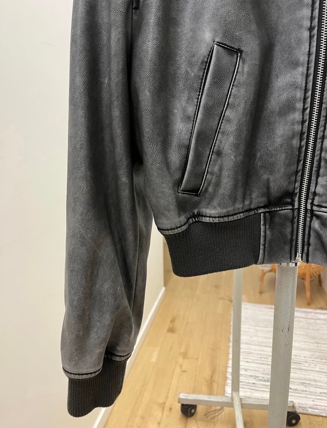 자라 가죽 레더 자켓 점퍼 상품이미지2