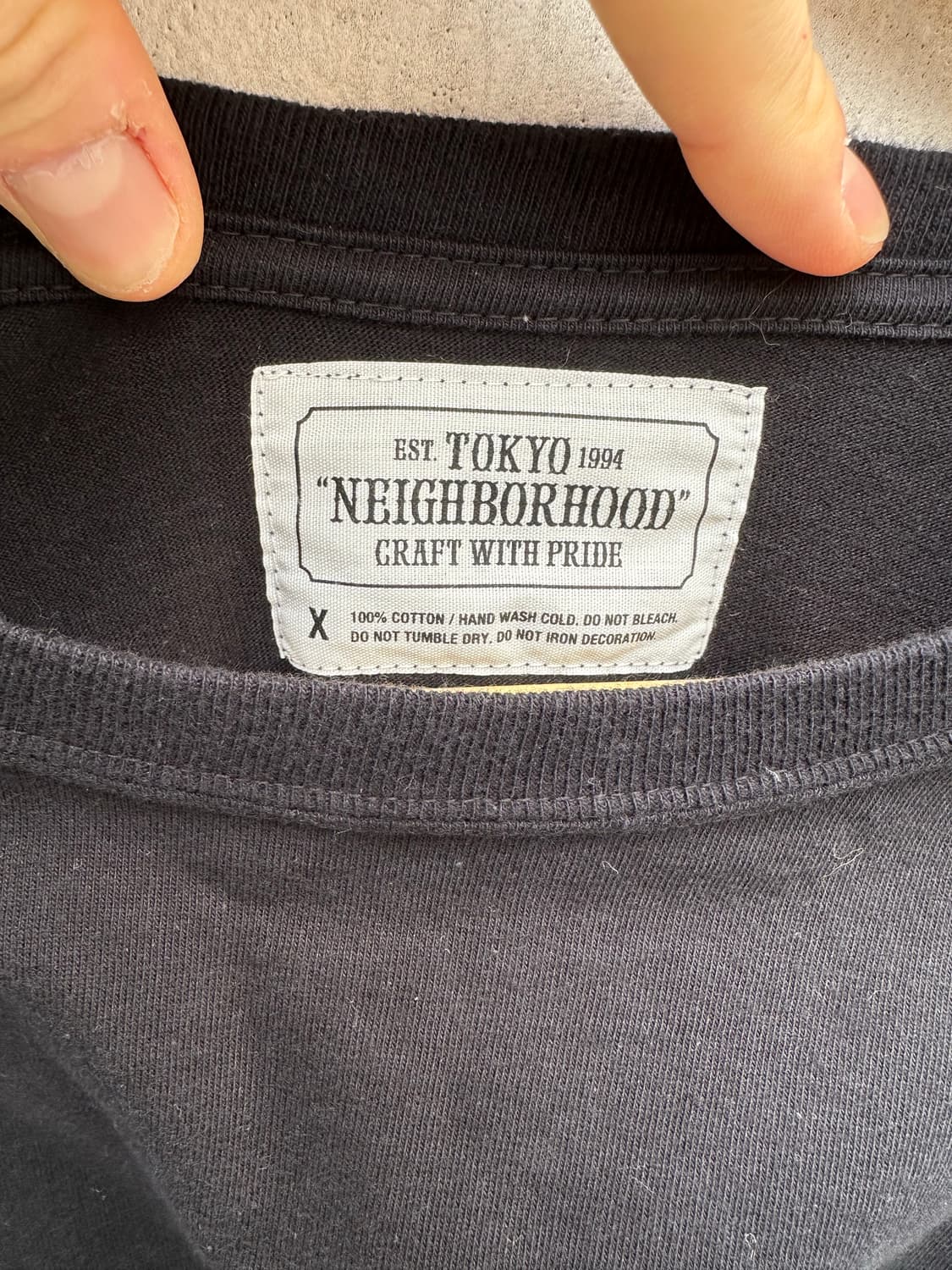 [네이버후드] •Neighborhood Long Sleeve Tee 상품이미지5