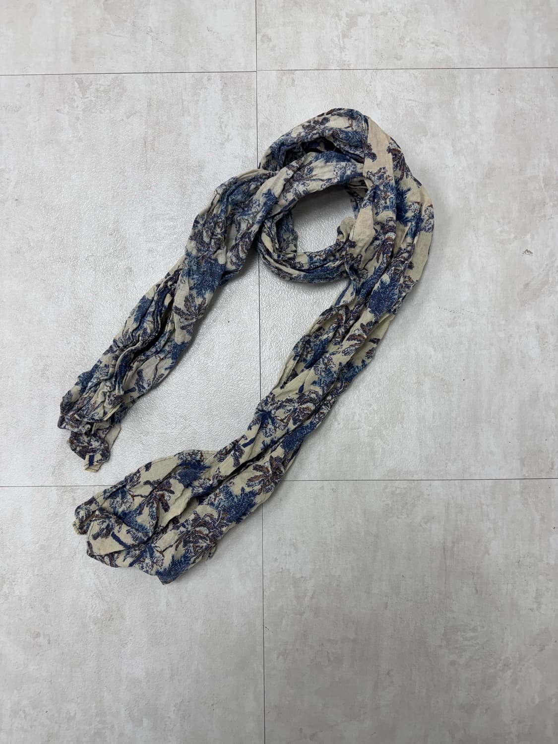 •빈티지 야자수 패턴 머플러 상품이미지2