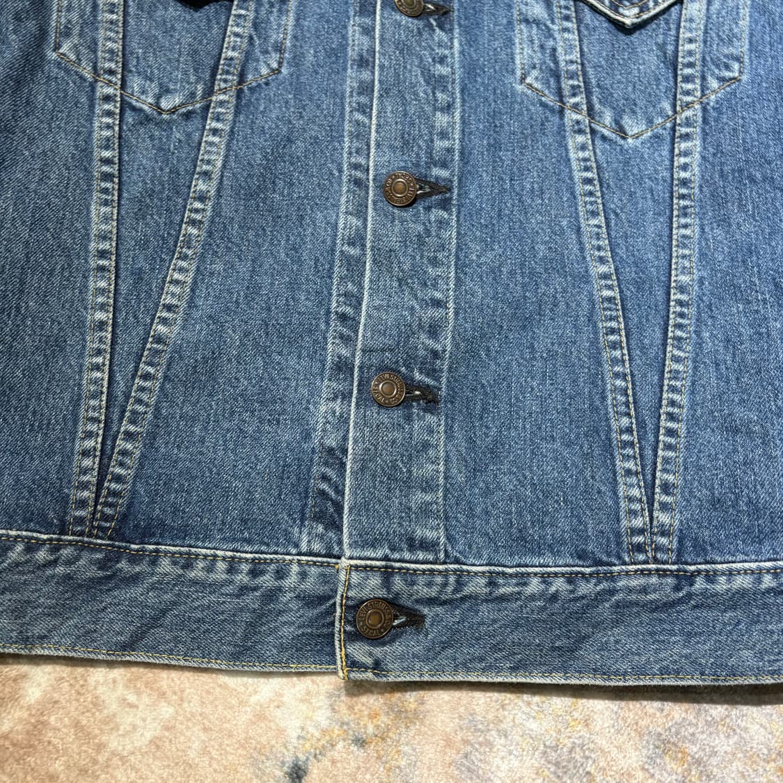 90s Levi’s 리바이스 71557 트러커 데님자켓 상품이미지4